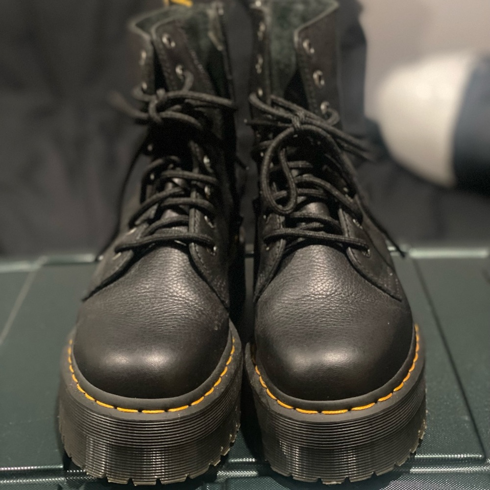 JADON BOOT PISA LEATHER PLATFORMS